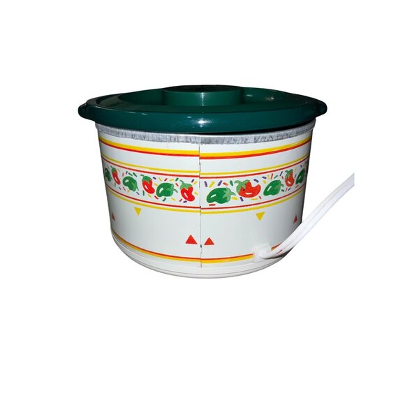 Vintage Rival Fiesta Crock-Ette 1 Qt Slow Cooker – Model 3200/3 – Tested & Works - Picture 13 of 16